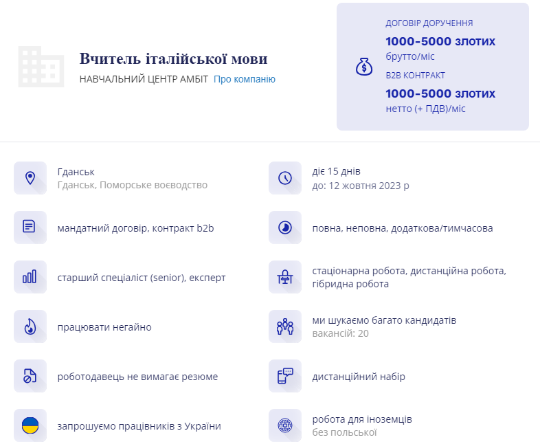 1000 грн в час! Сколько могут зарабатывать украинские учителя в Польше: лучшие вакансии