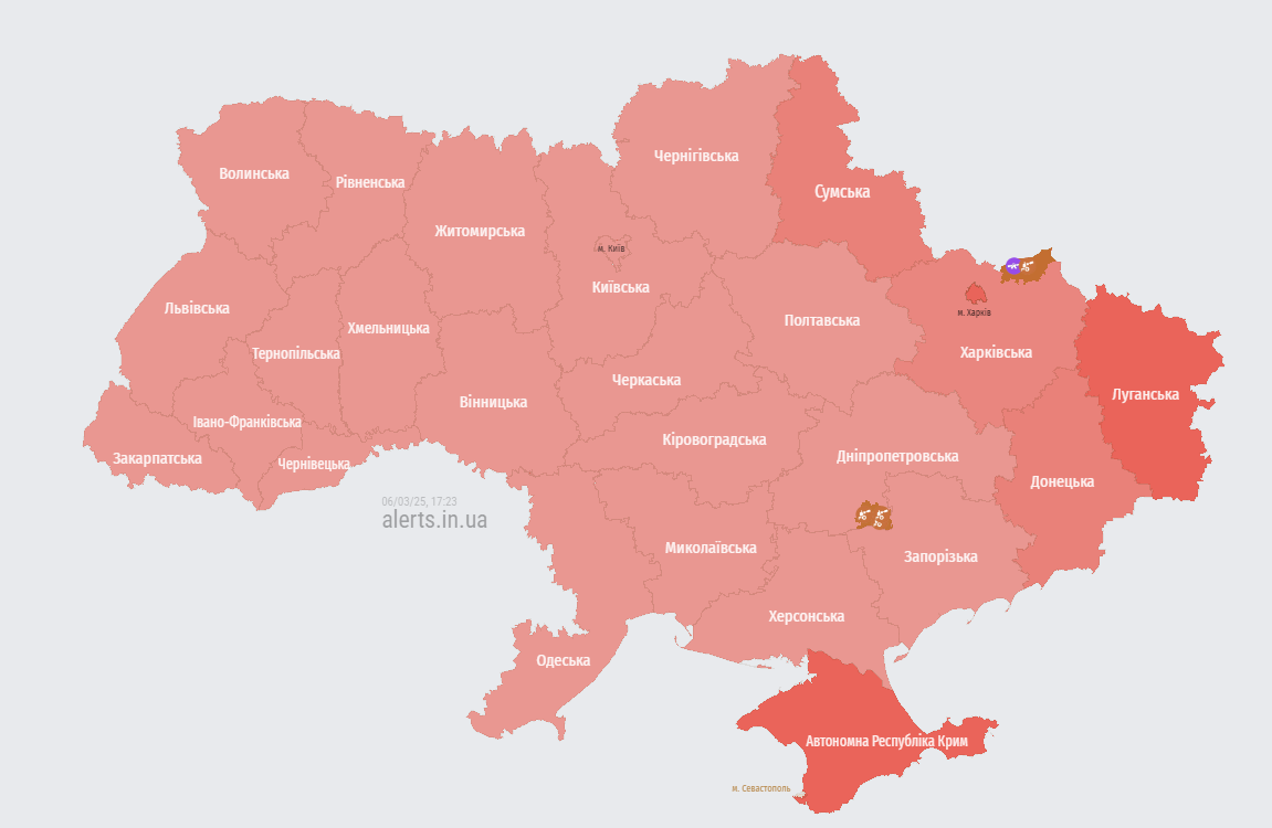 В Україні оголошено масштабну повітряну тривогу: в чому причина