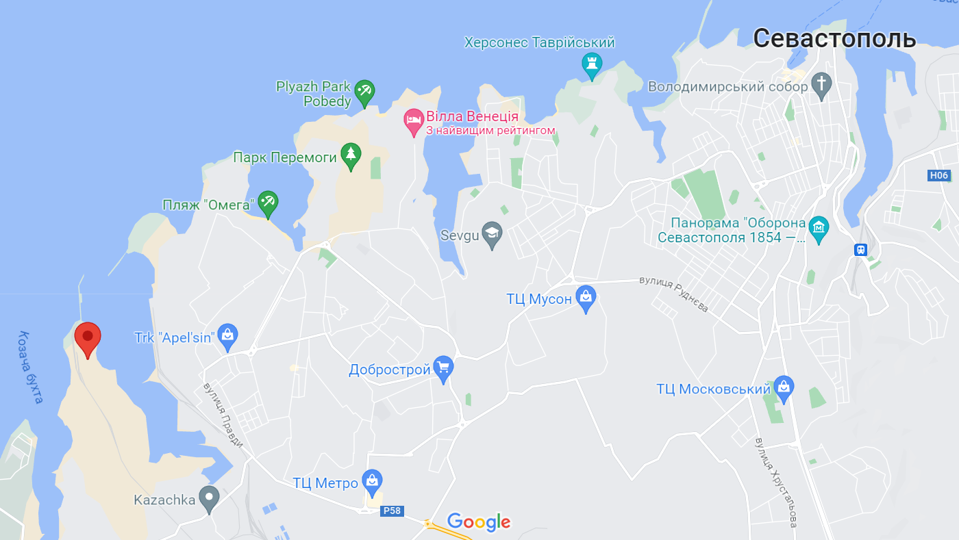 Партизани визначили локацію ще однієї бази росіян у Севастополі