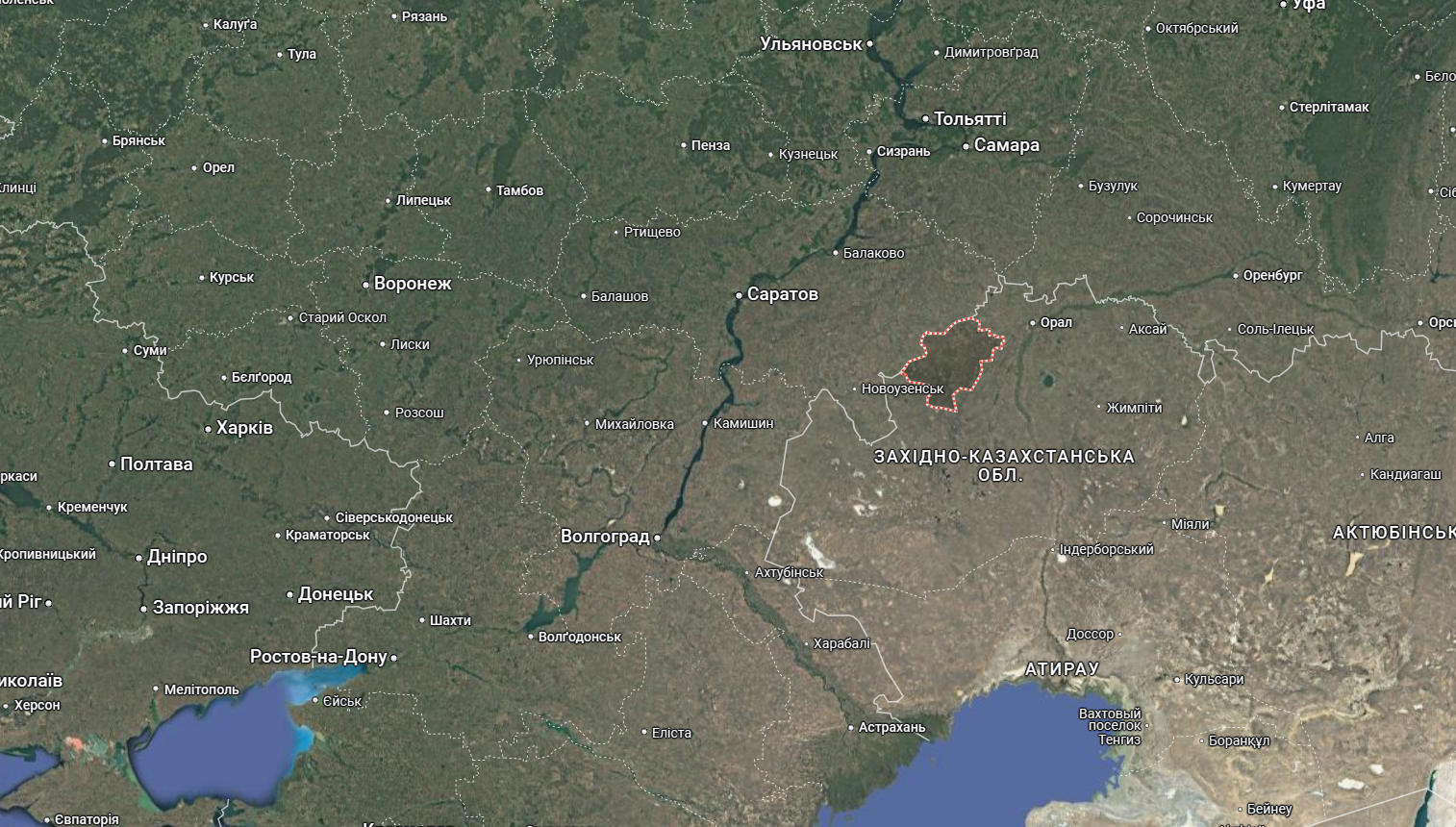 В Казахстане упал дрон, похожий на российский "Шахед", - СМИ