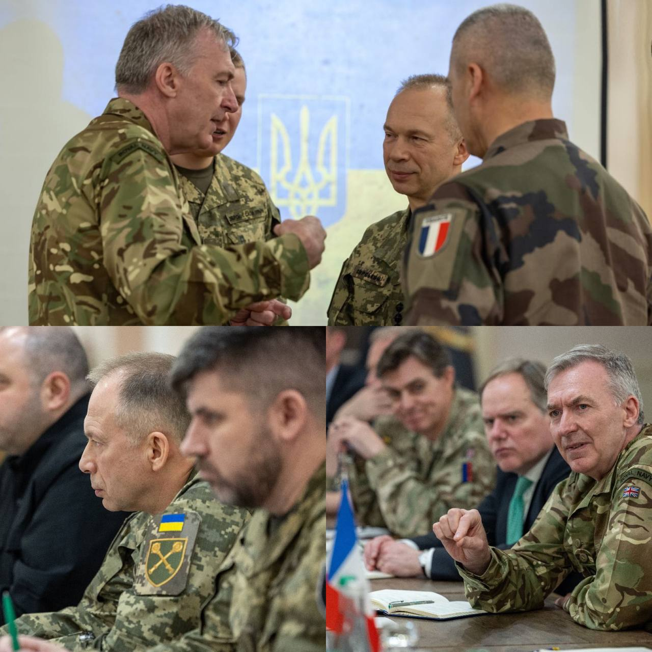 Сирський: на зустрічі "коаліції рішучих" визначили кроки, які б гарантували мир в Україні