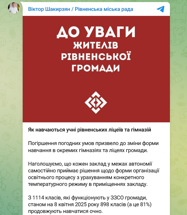Похолодання в Україні змушує школи переходити на дистанційку: де навчання онлайн