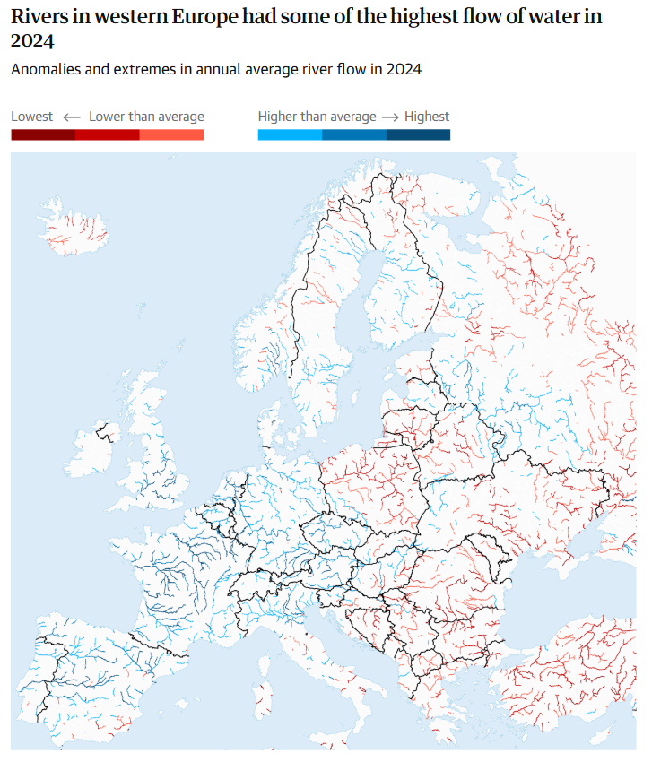 Год климатических ударов. В 2024 году Европа пережила рекордную жару, наводнения и пожары