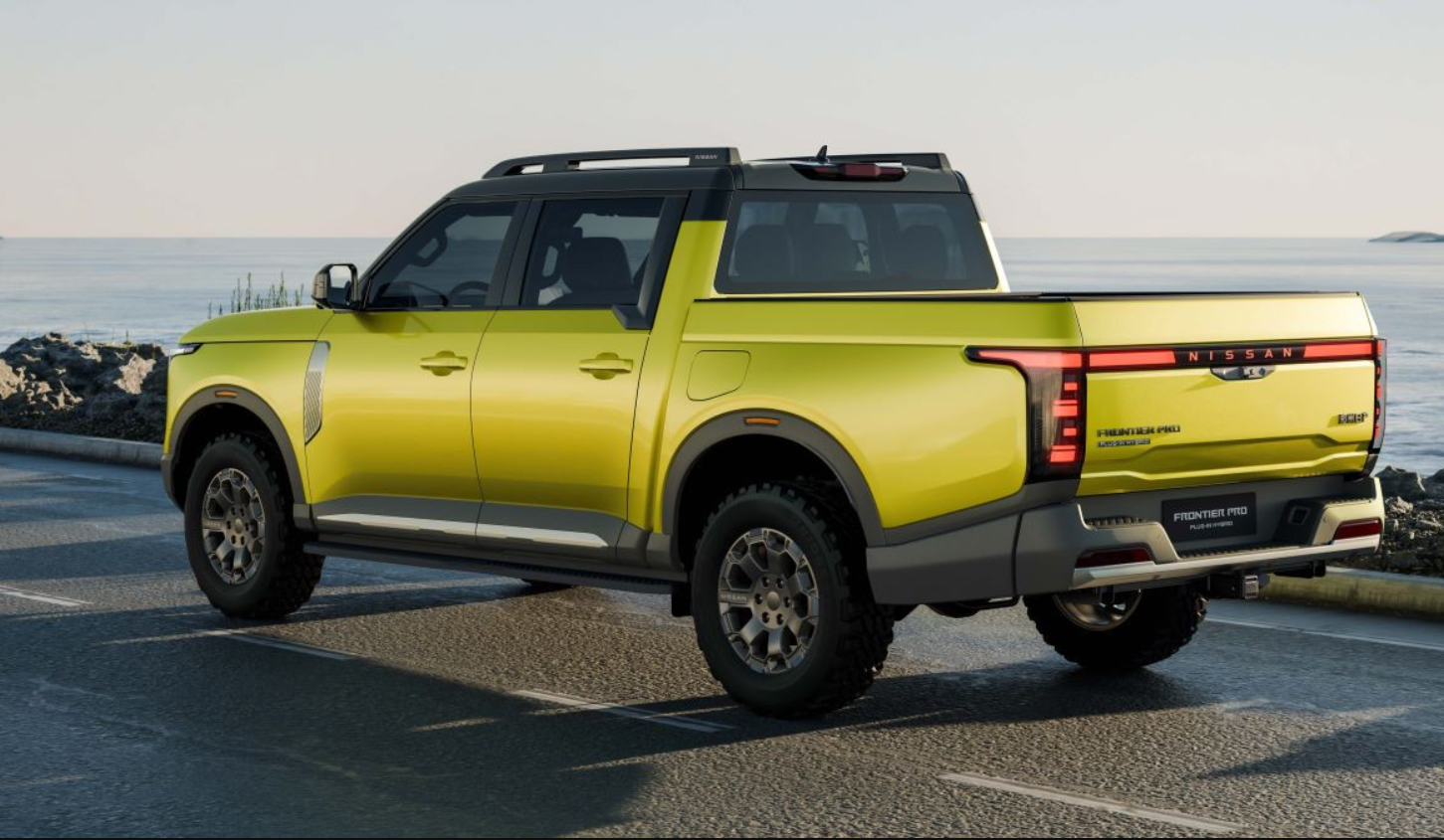 Перший для бренду: Nissan представив плагін-гібридний пікап Frontier Pro