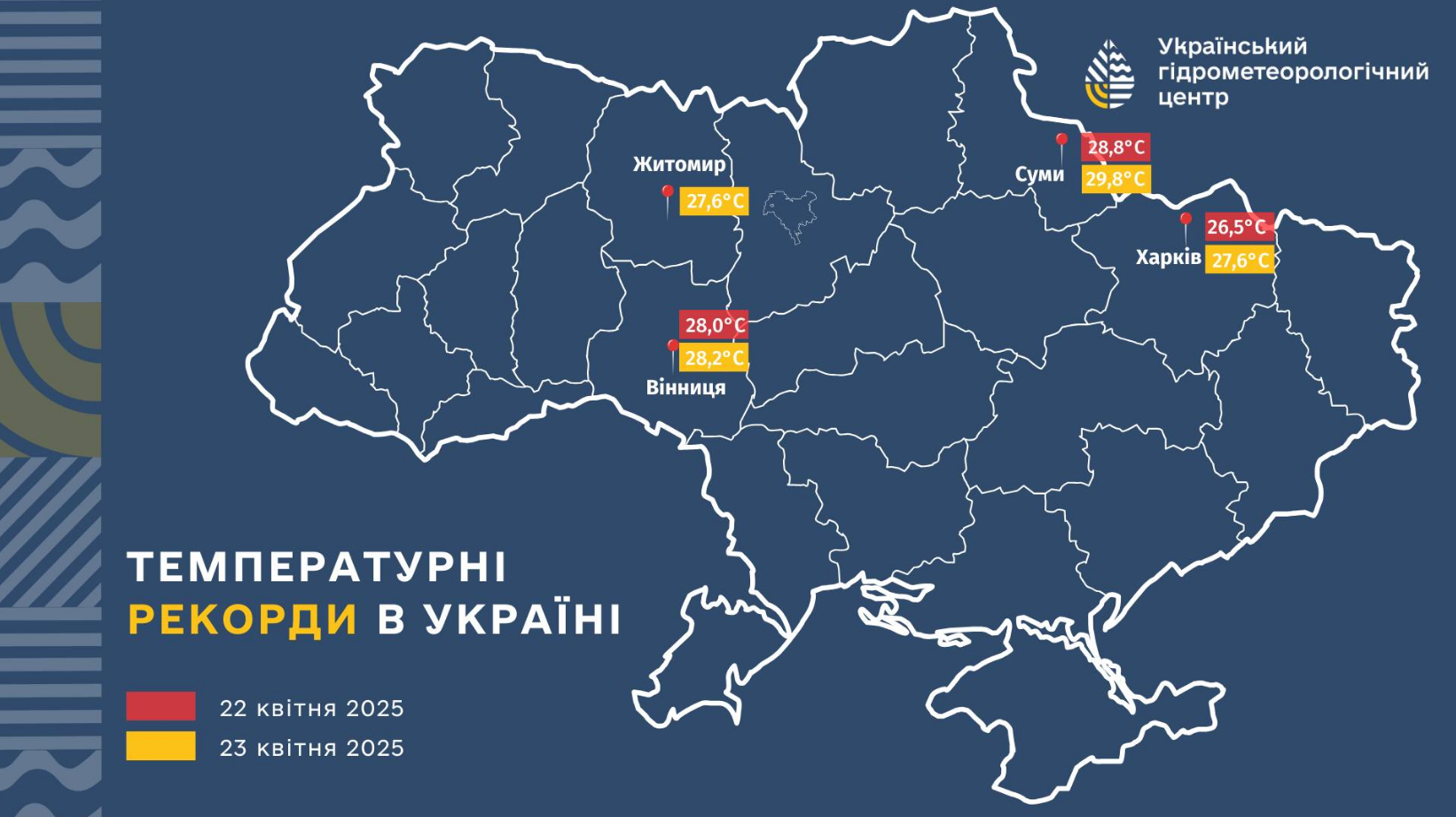 Пекельний квітень? Де в Україні температура б'є історичні максимуми