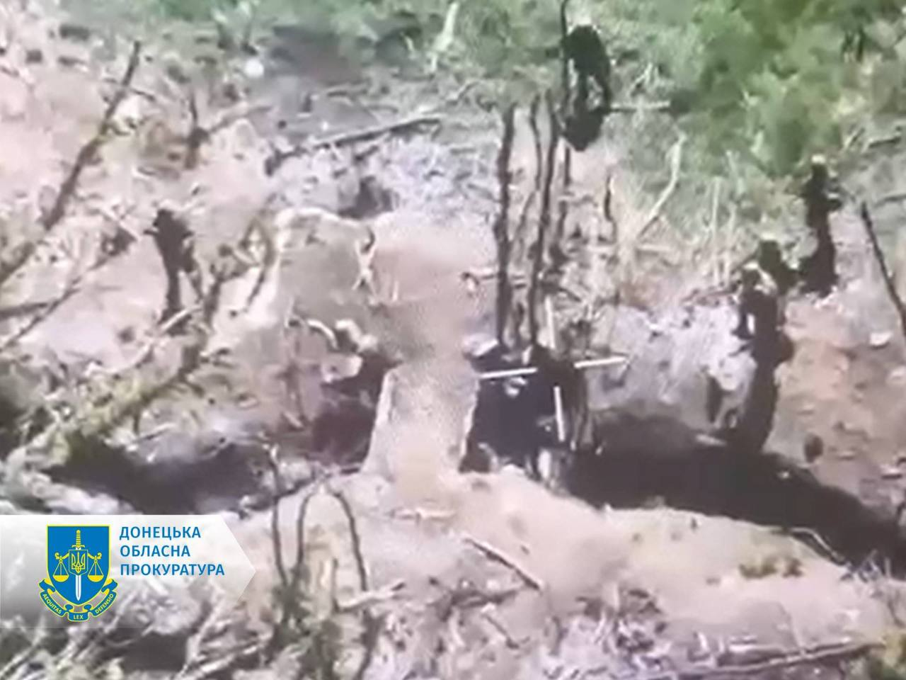 В Донецкой области россияне казнили трех пленных бойцов ВСУ