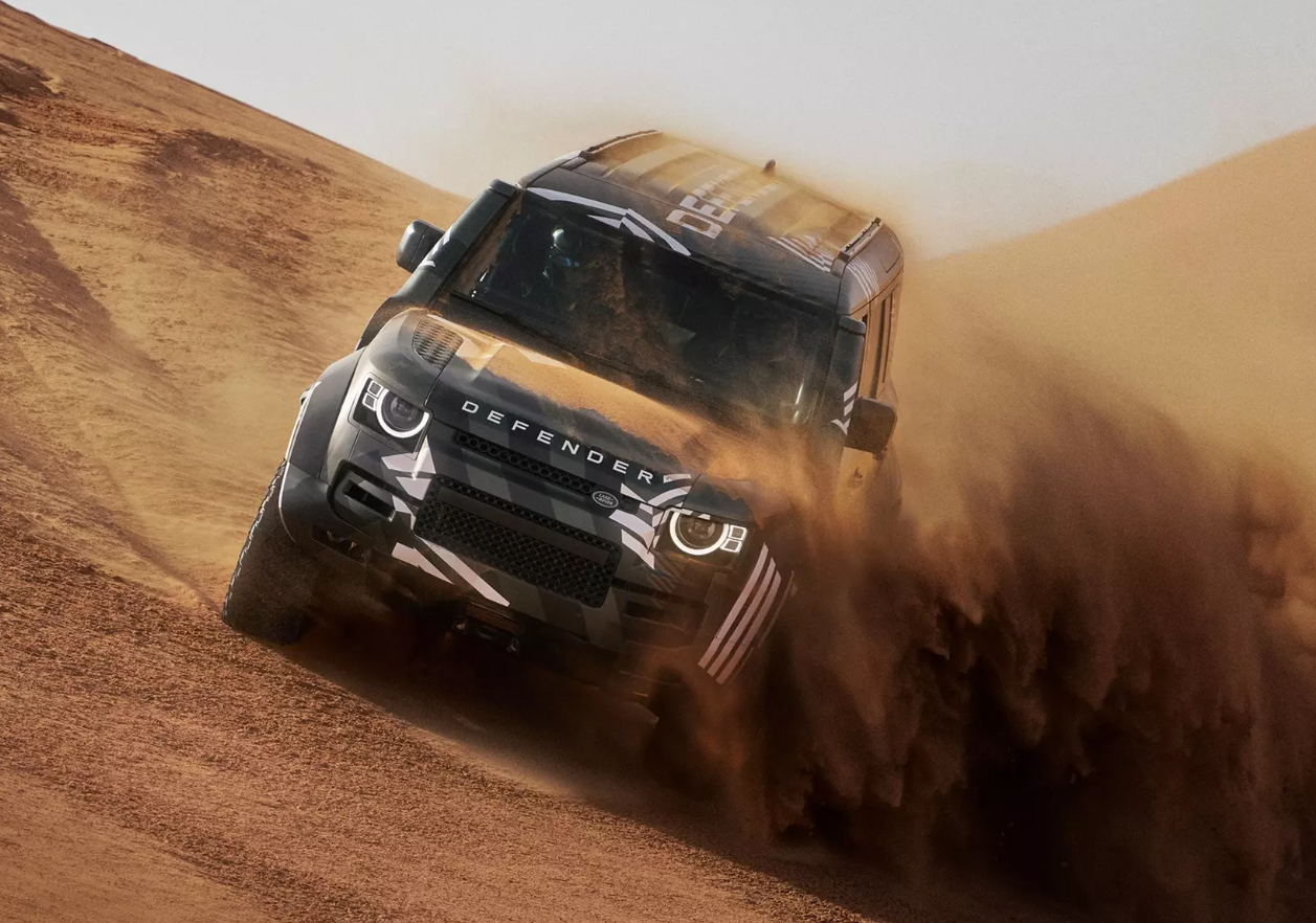 Land Rover представив Defender для "Дакара": фото та характеристики
