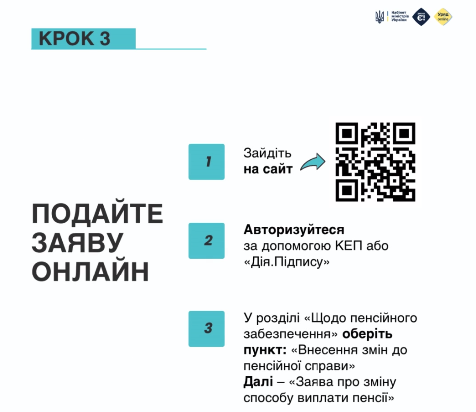 Все онлайн? Як перевести пенсію з "Укрпошти" на картку без відділень і черг