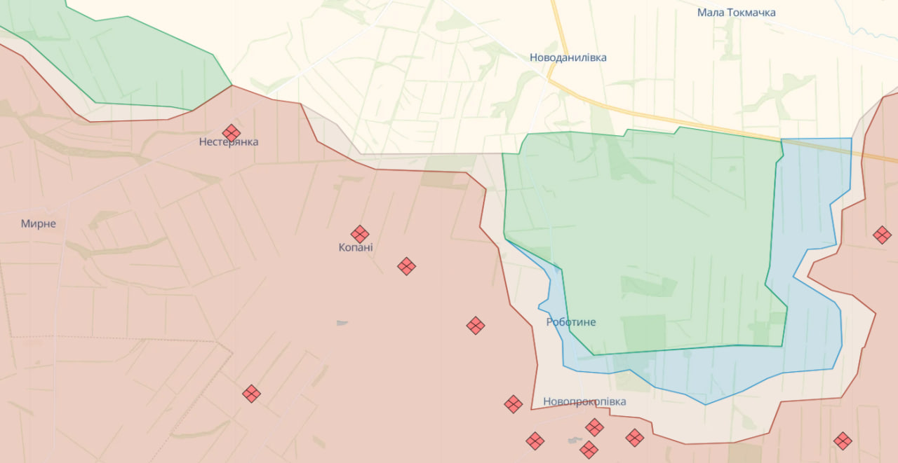ЗСУ вибили росіян з передових позицій біля Копанів в Запорізькій області, - Федоров