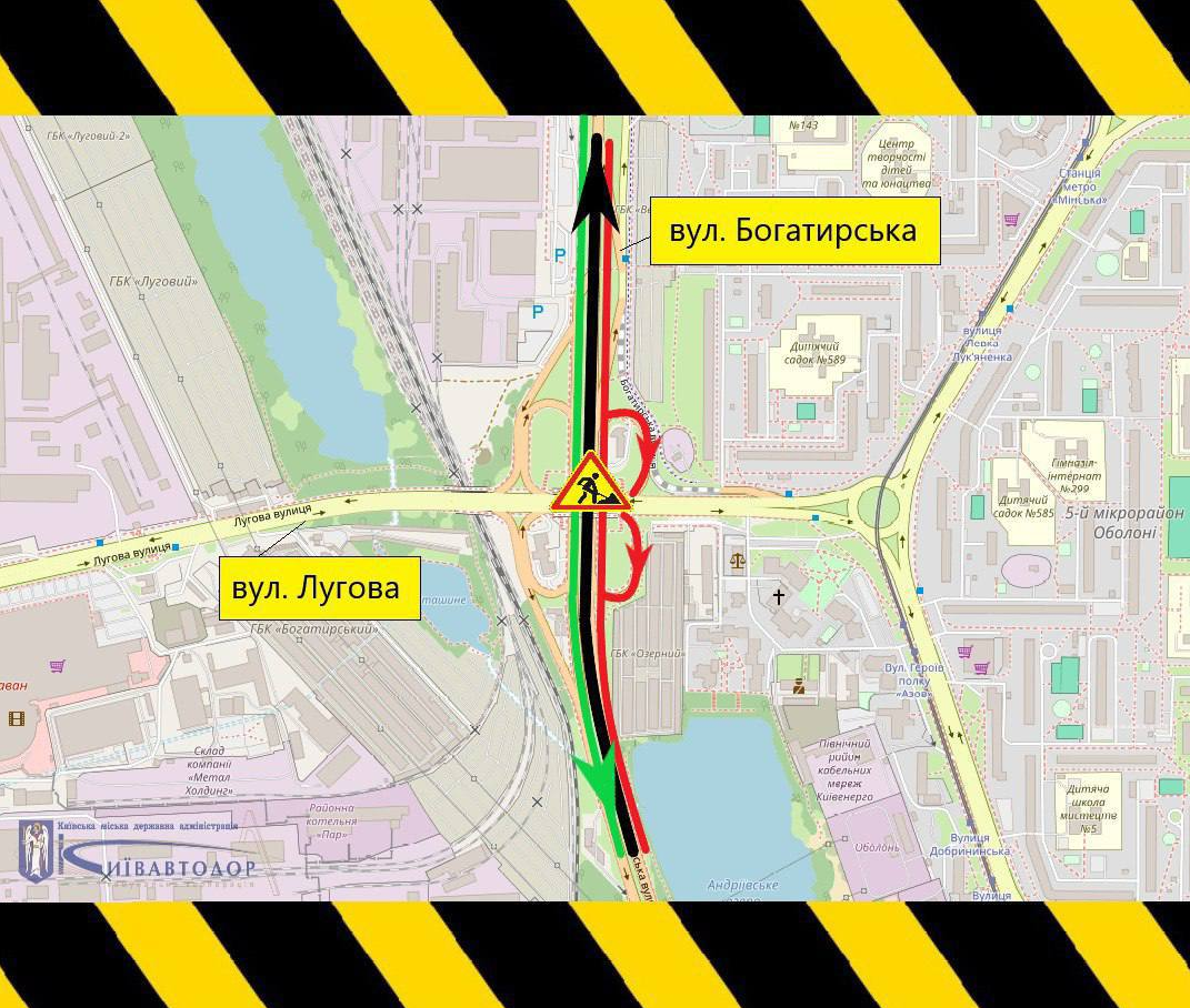 Виїхати з Києва стане проблемою? Яку вулицю перекривають майже на місяць (схема)