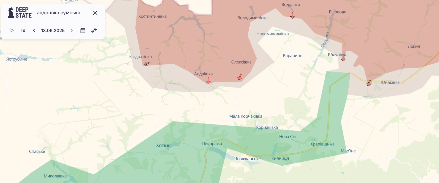 ЗСУ звільнили Андріївку: Зеленський подякував військовим за успішну операцію на Сумщині