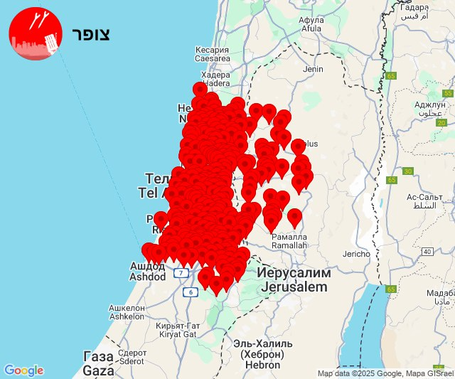 Иран запустил несколько волн ракет по Израилю: что известно