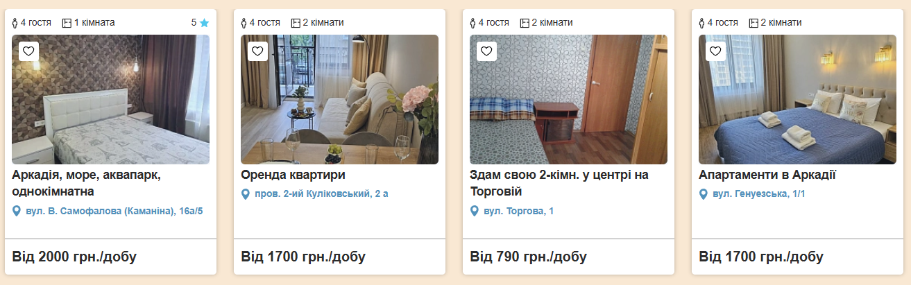 Відпочинок в Одесі 2025. Скільки платять українці за житло біля моря