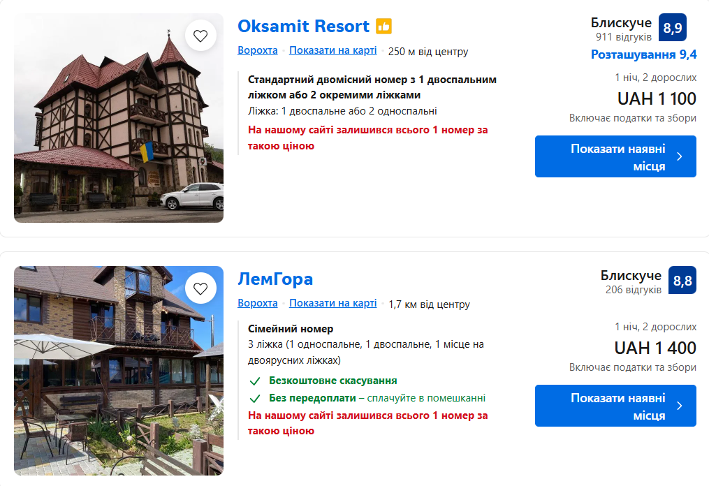 Карпати на будь-який гаманець: скільки коштує відпочинок у горах цього літа