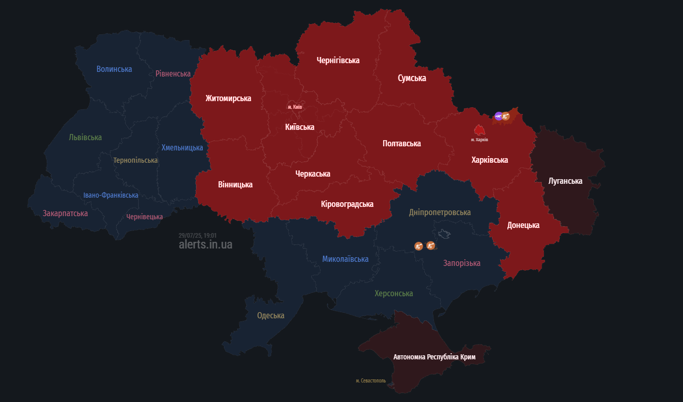 У Чернігові під час тривоги пролунав вибух