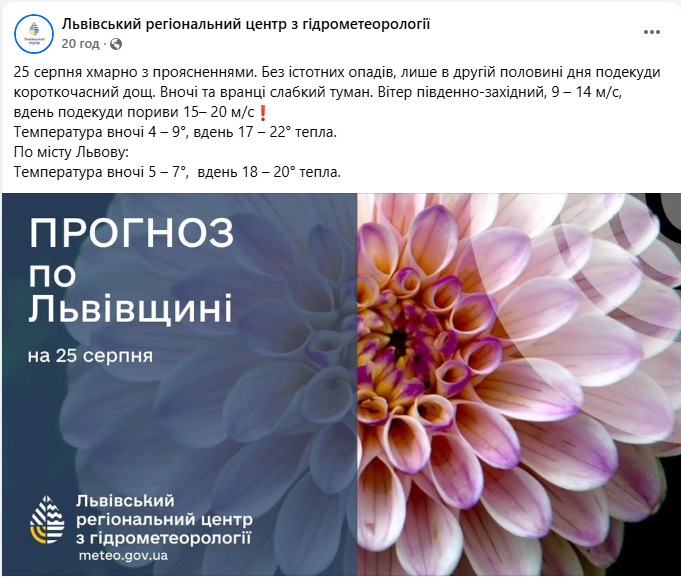 Востаннє таке було понад 60 років тому: у Львові зафіксували новий температурний рекорд