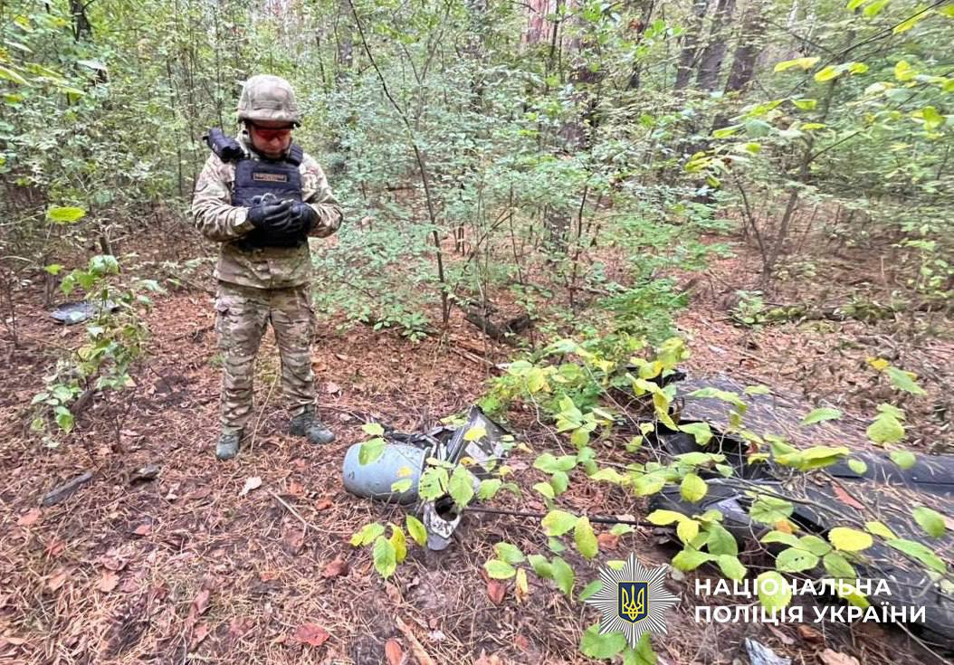 У Києві виявили "Шахед" з бойовою частиною (фото)
