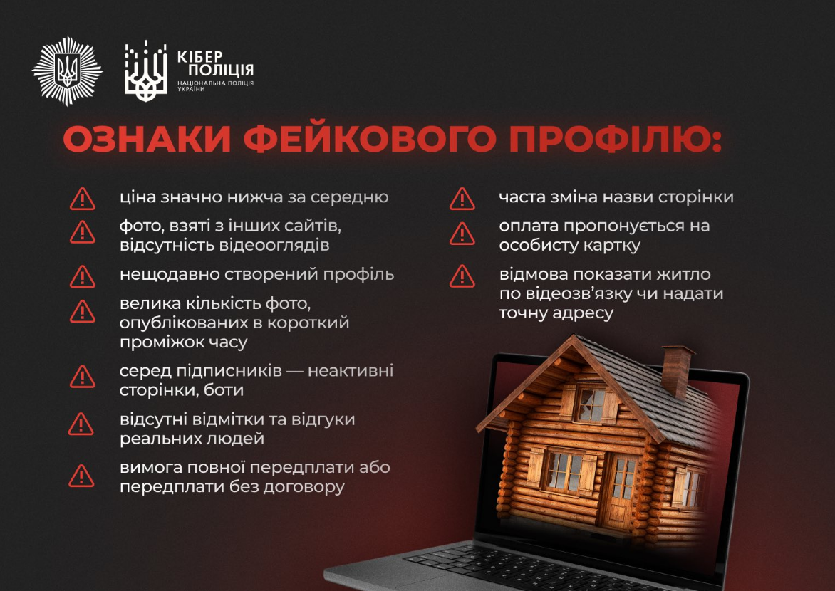Шахраї виманюють гроші: МВС пояснило, як розпізнати фейкові оголошення про оренду житла