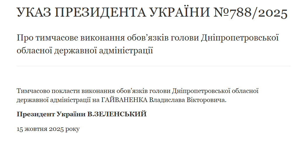 Хто керуватиме Дніпропетровською областю замість Лисака: стало відоме ім’я