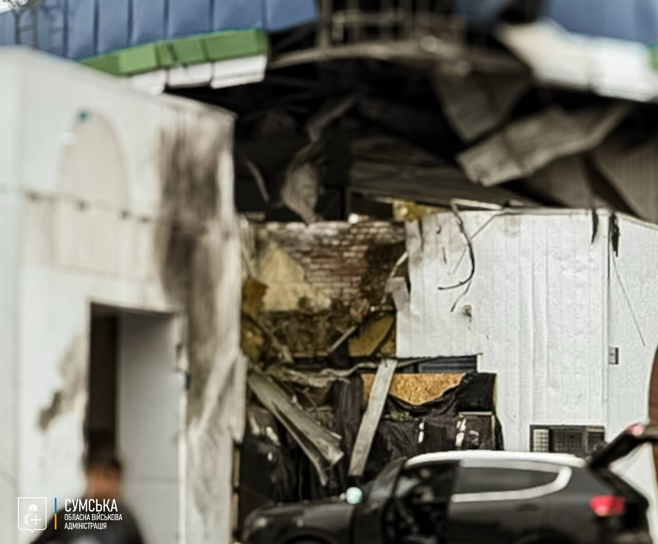 Російський дрон вдарив по АЗС у Сумах: є поранені