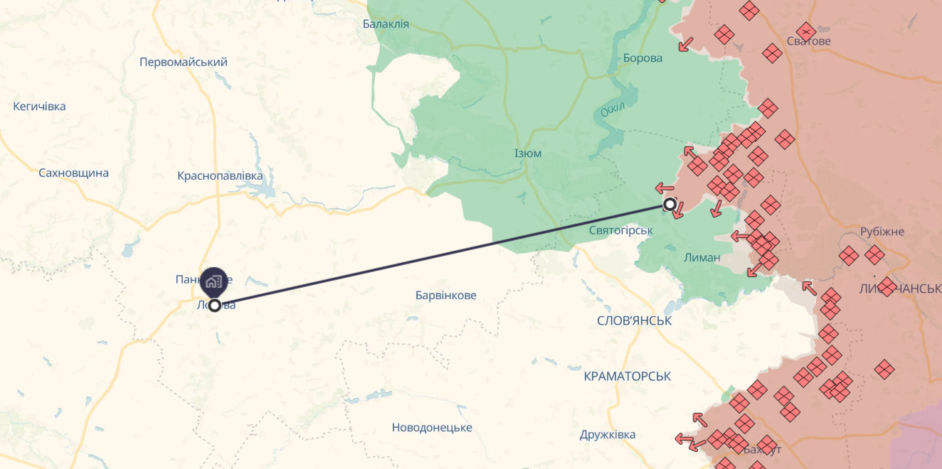 Росія запустила КАБ у напрямку Полтавщини