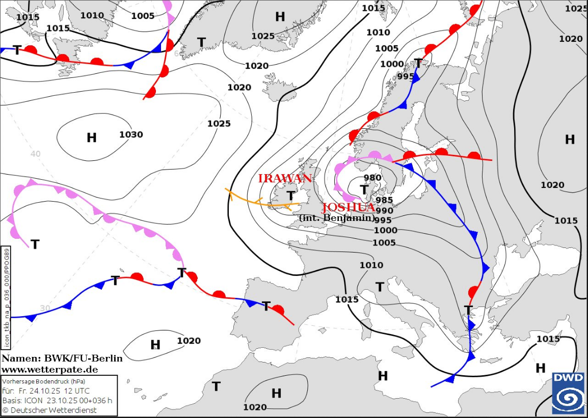 На Україну насувається атмосферний фронт: кого накриє дощами й штормовим вітром