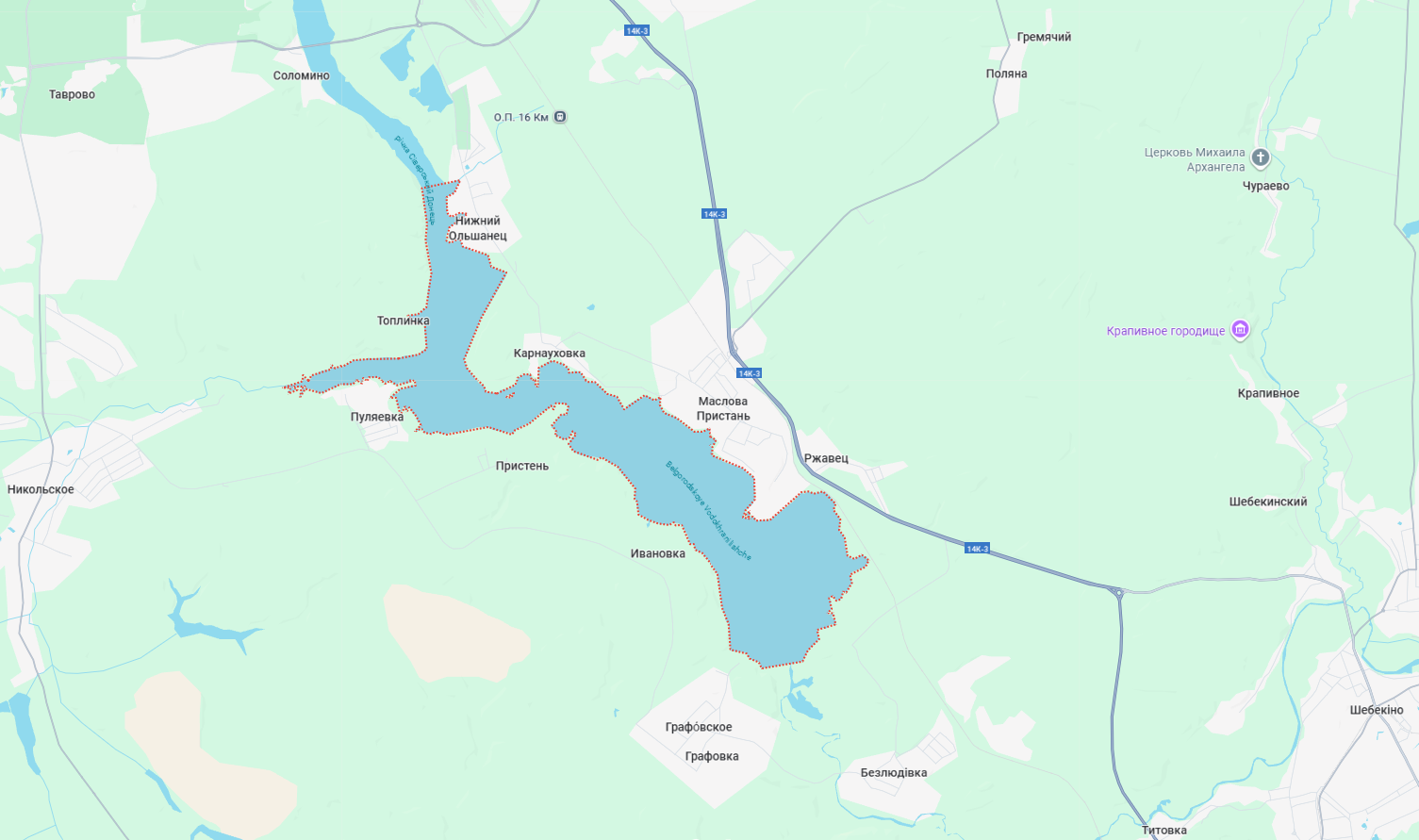 Белгородская дамба - повреждена: где находится водохранилище и что о нем известно