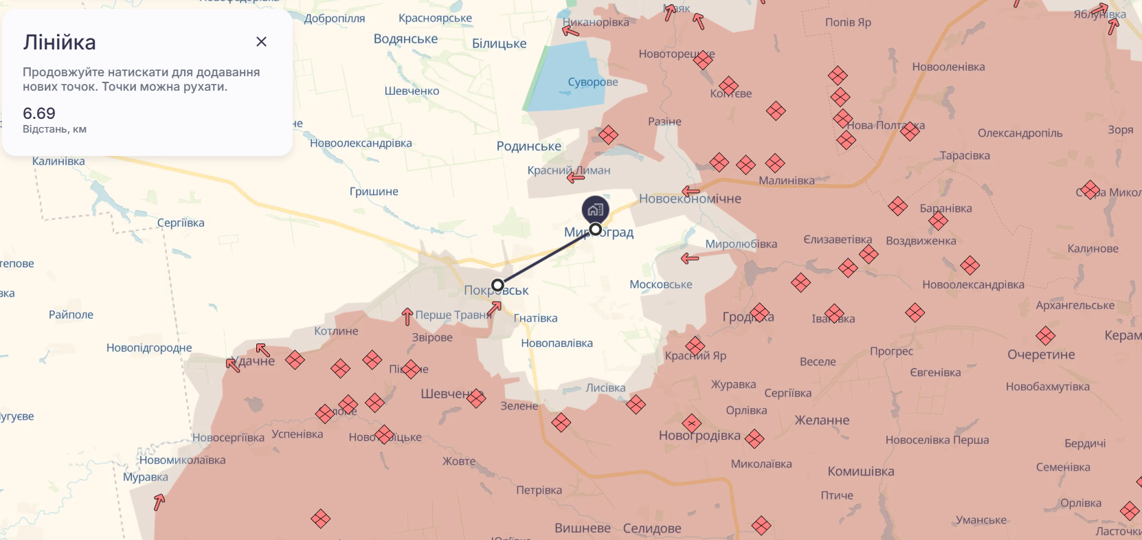 У ЗСУ пояснили ситуацію в Мирнограді: місто під повним контролем України