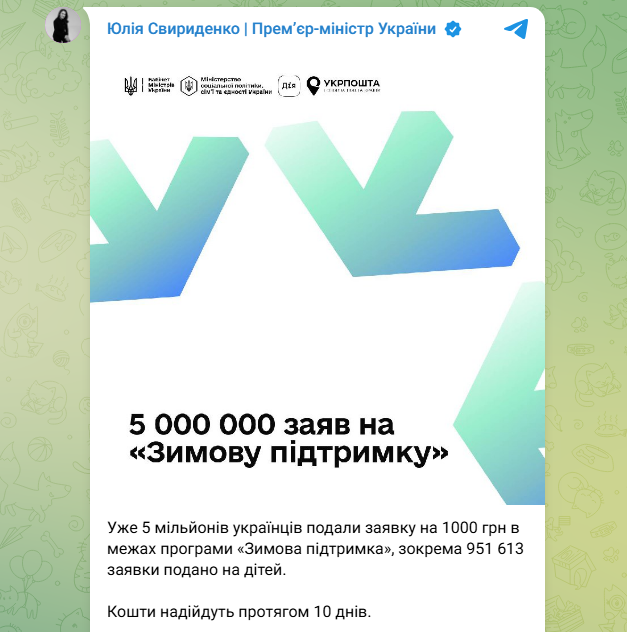 Українці масово подаються на "Зимову підтримку": хто і коли гарантовано отримає 1000 гривень