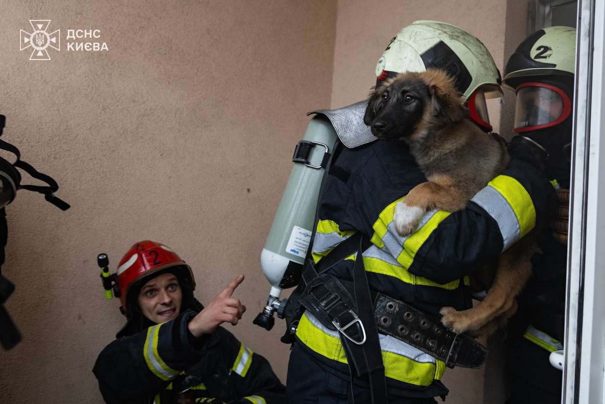 У центрі Києва спалахнула квартира: могла вибухнути зарядна станція (фото)