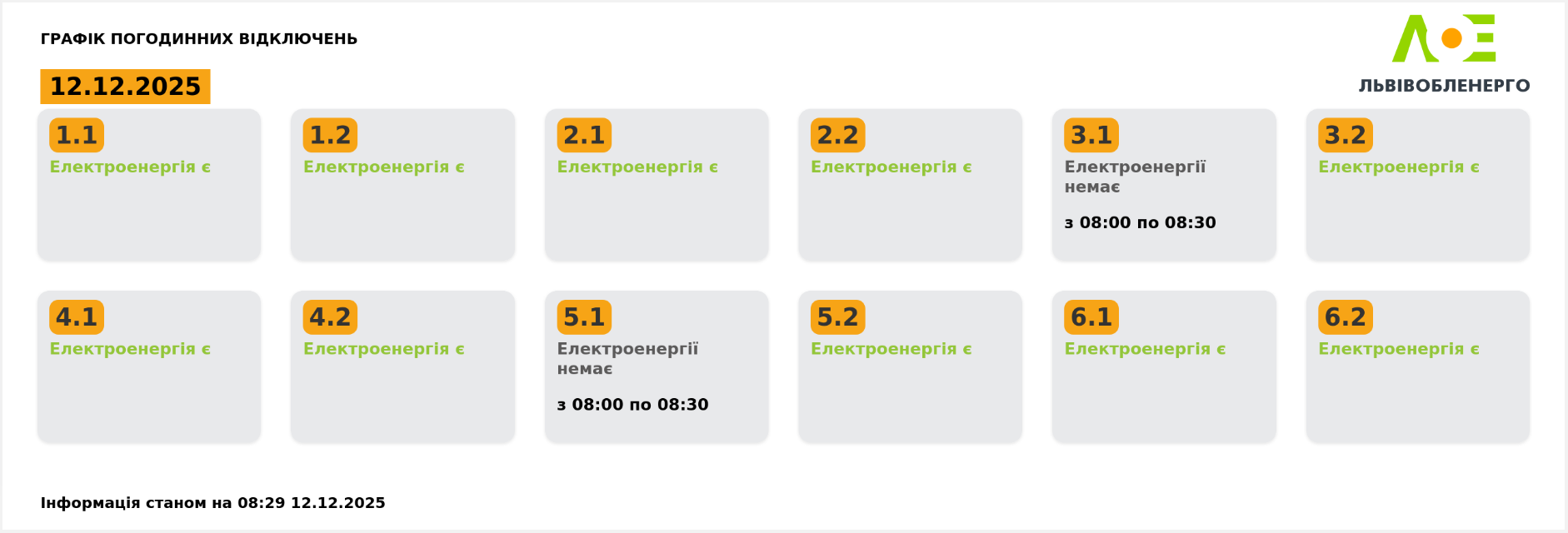 Без світла сьогодні не всі: графіки відключень у різних областях України (повний список)