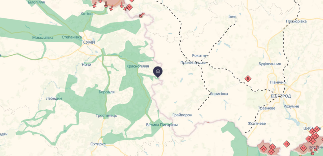 У Грабовському тривають бої, ЗСУ намагаються витіснити ворога до РФ