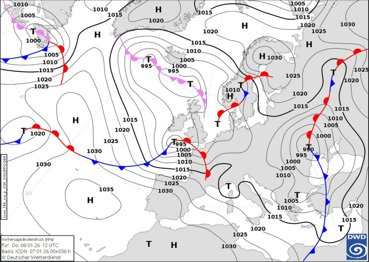 На Україну насувається південний циклон: як зміниться погода вже завтра, 8 січня