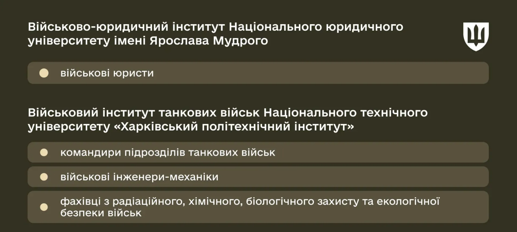 Не только штурмовики? Какие на самом деле специальности и бонусы предлагают курсантам военные вузы