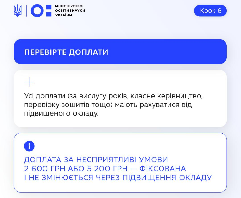 Зарплата не зросла? У МОН пояснили, як учителям перевірити оклад і доплати за січень