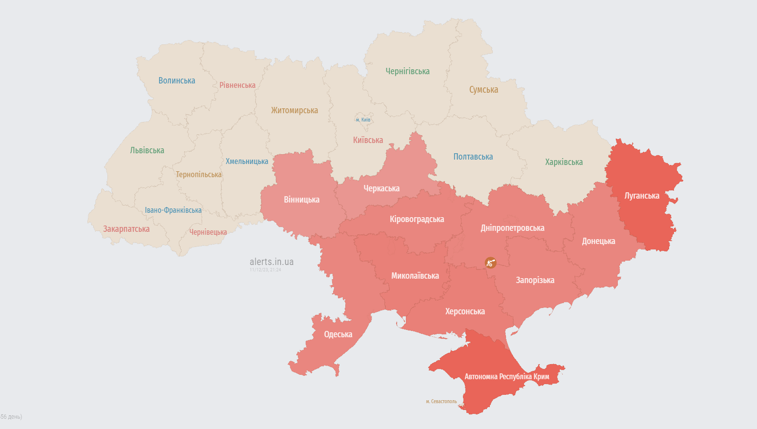 В Одеському районі пролунали вибухи під час повітряної тривоги