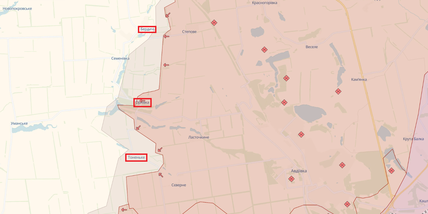 Росіяни застрягли під Авдіївкою та зосереджують зусилля на новому напрямку, - ЗСУ