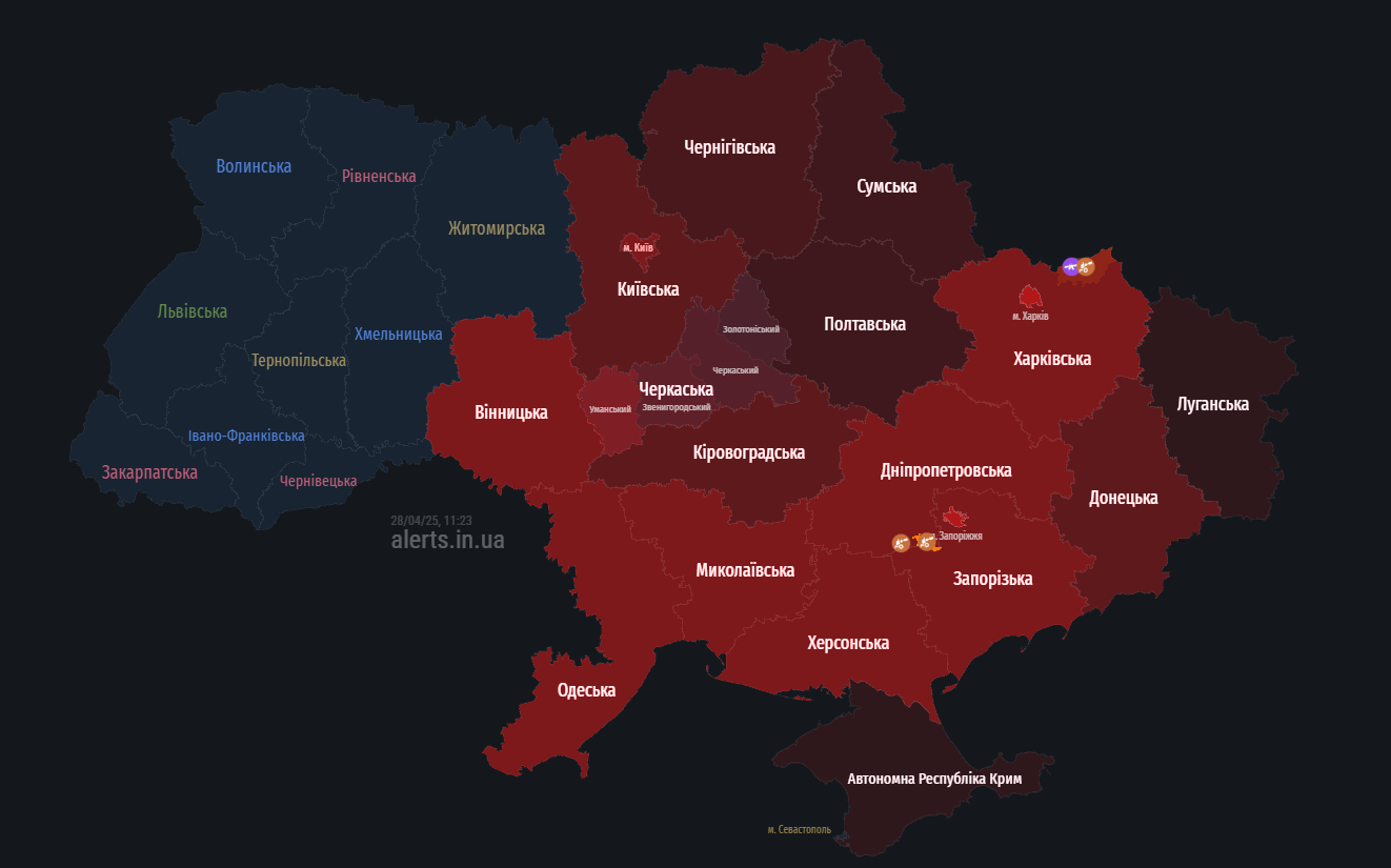 Київ та більшу частину України охопила повітряна тривога: в чому причина
