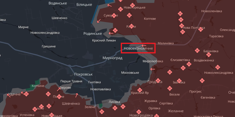 Українські воїни звільнили від росіян Новоекономічне Донецької області (відео)