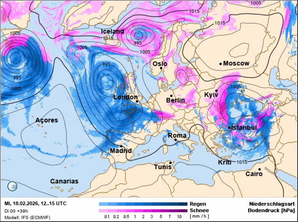 Штормовий вітер і сильні опади: де в Україні погода завтра різко погіршиться й чому