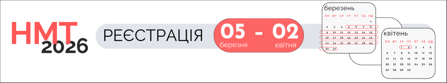 Регистрация на НМТ-2026: как создать свой кабинет и что станет основанием для отказа
