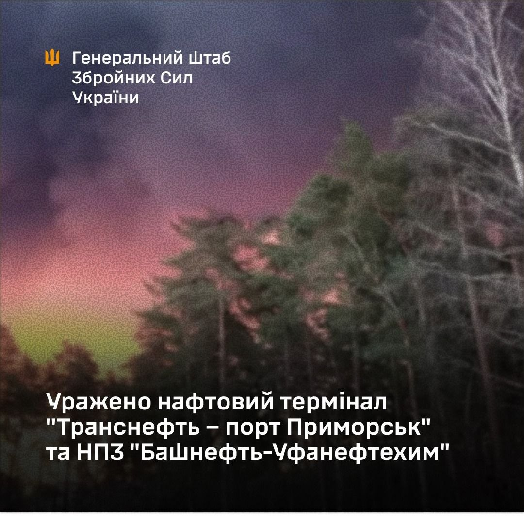 Під ударом НПЗ та нафтовий термінал. ЗСУ уразили стратегічні об'єкти енергетики росіян
