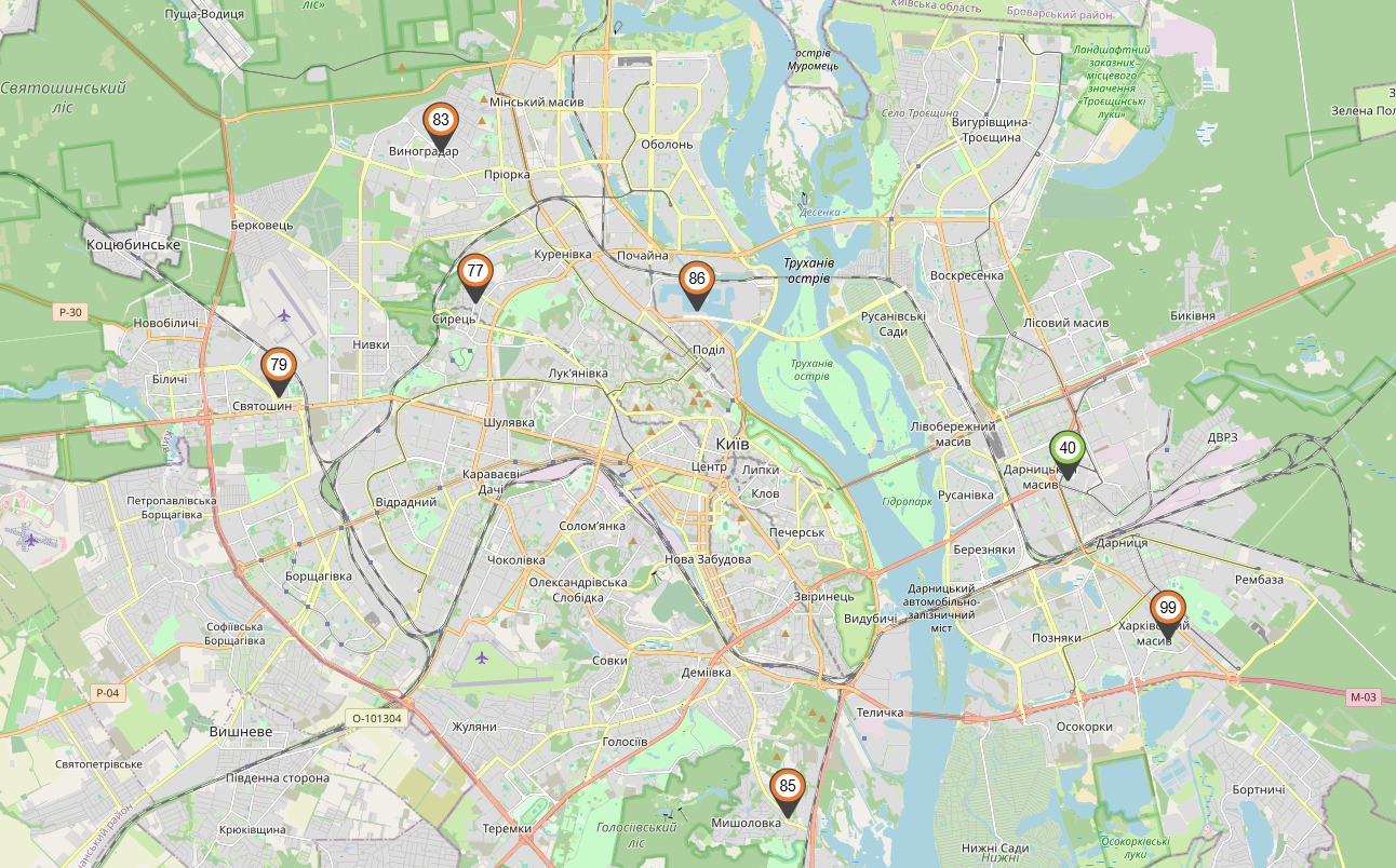 Качество воздуха в Киеве ухудшилось: кто из людей в зоне риска и где ситуация самая сложная