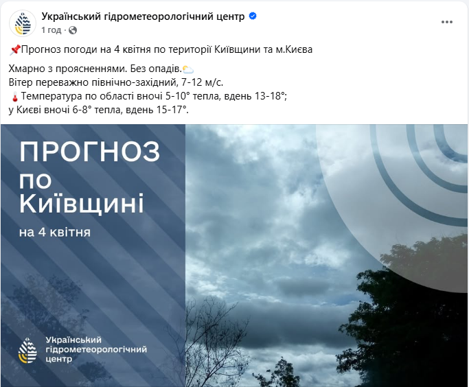 Не без "сюрпризів": яка погода буде в Україні завтра і чого чекати на Вербну неділю