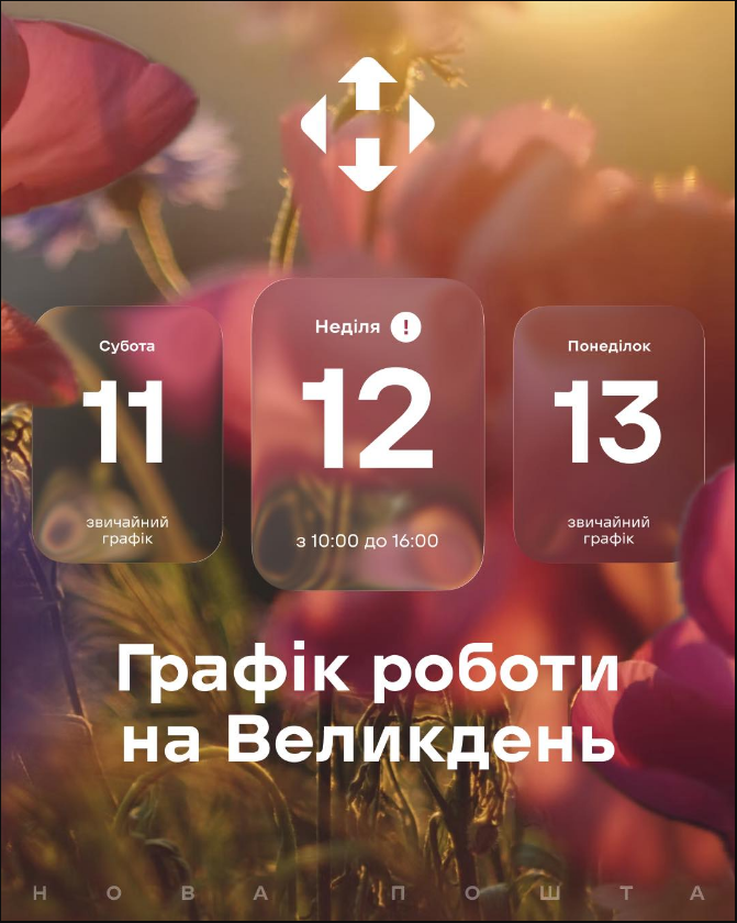 Не встигли з посилками? Як "Нова пошта" та "Укрпошта" працюють на Великдень