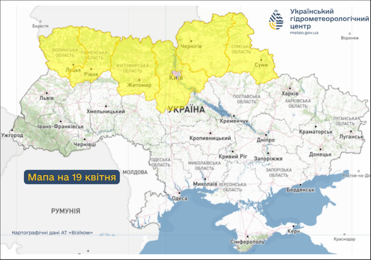 В Україну повертаються квітневі заморозки на ґрунті та у повітрі: де і коли чекати мінус (карта)