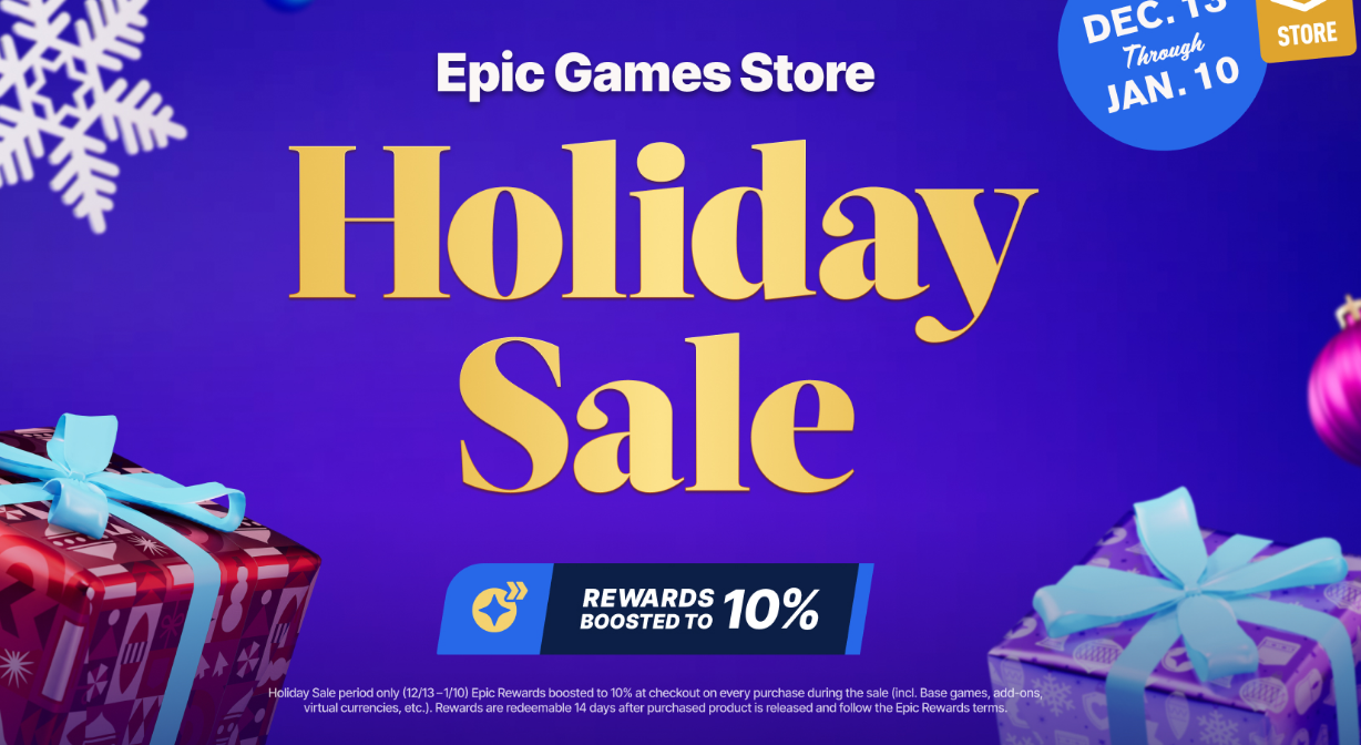 Святковий "розпродаж" від Epic Games. Які популярні ігри можна отримати безкоштовно