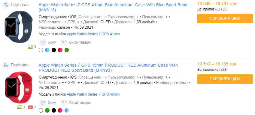 Apple Watch в Україні. Скільки коштують і як обрати