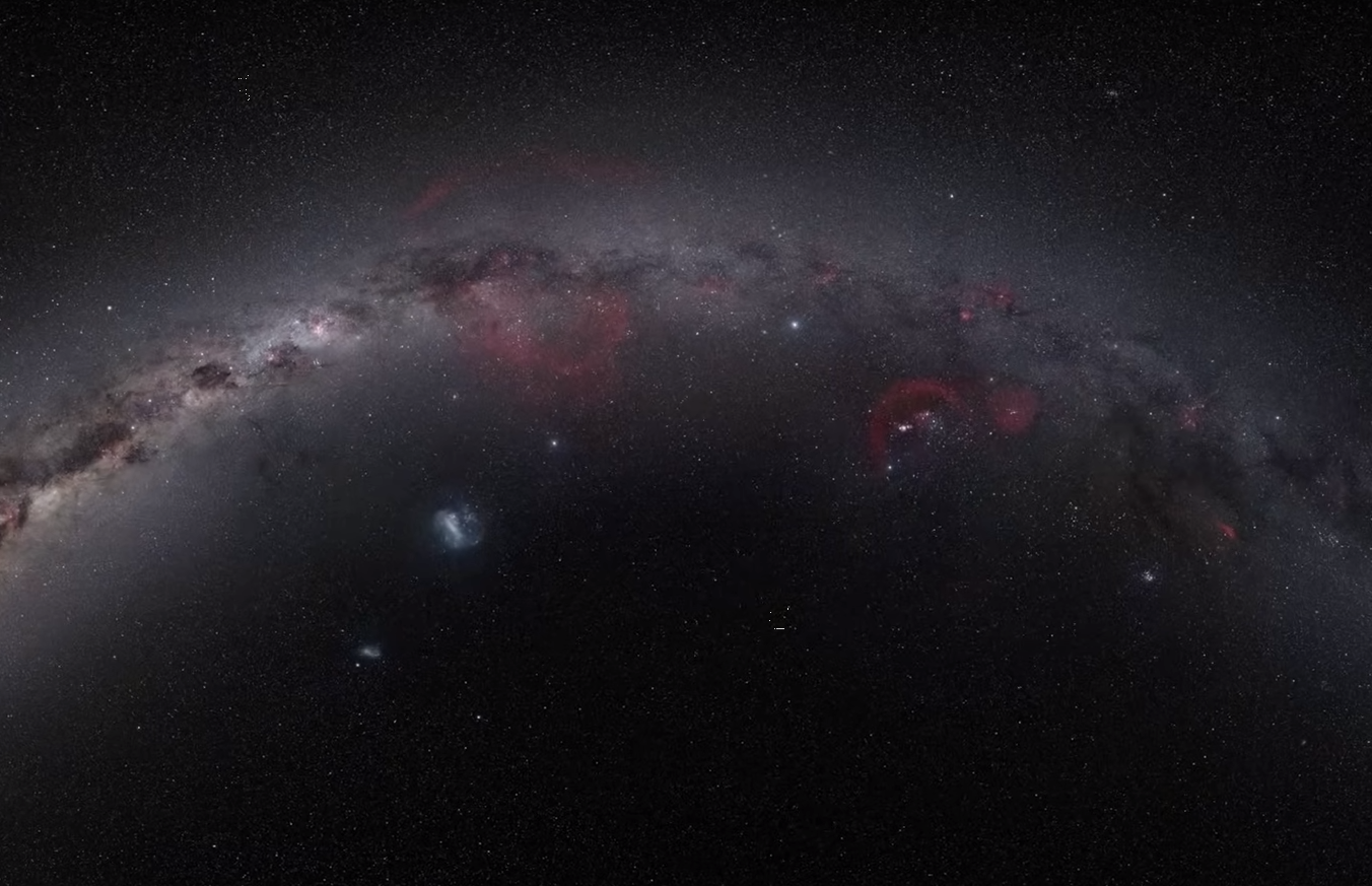 Як виглядають "мегаголодна" чорна діра та суперяскравий квазар: вчені поділились вражаючим відео