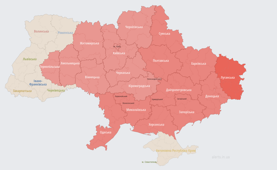 В Винницкой области сообщают о взрывах